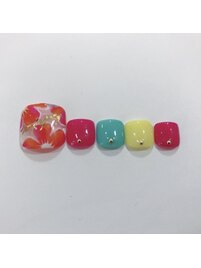フラワーネイル