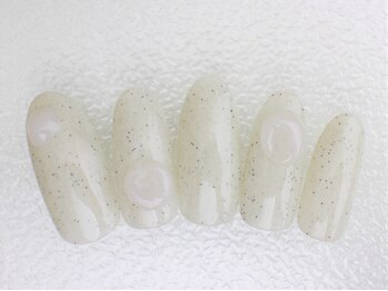 ネイルサロン あかねいろ/秋冬ニュアンス　ぷっくりネイル