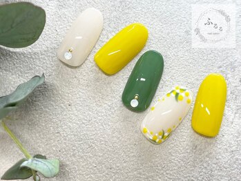 ネイルサロン ふるる 大須店/☆ミディアムネイル☆#151