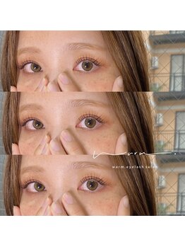 ウォーム(warm)/flat lash 120本