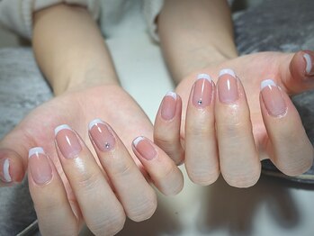 ネイルサロン デンティ(Dentty)/フレンチ(ベージュベース)