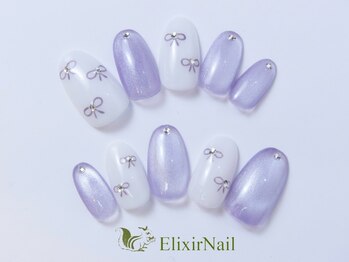 エリクサーネイル 渋谷(Elixir Nail)/定額aシンプル/クーポン使用