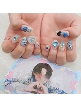 プリュム(Plume)/3D/推しネイル/キャラクター