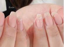 サロン ド エトワール(Salon de Etoile)/上品フレンチワンホンネイル