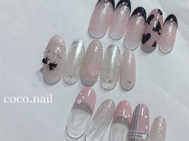 オフィスピンク　透明感　ハート