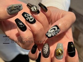推しライブモチーフネイル