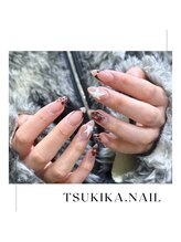 ツキカドットネイル(tsukika.nail)/持ち込み☆海外ガール