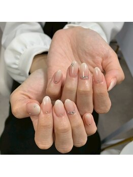 melt.仙台【パラジェルネイル/フィルイン/マグネット/長さだし/持ち込み】/オフィスネイル/ネイルアート