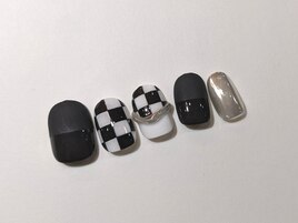 モノトーンチェック