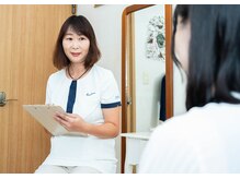 施術前にはしっかりカウンセリングさせていただきます。