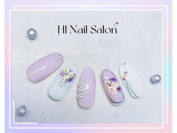 エイチワン(H1)/上品の押し花デザイン