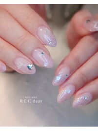 韓国バレンタインネイル