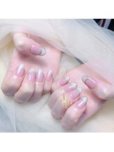 ヘブン ネイル 鶯谷(HEAVEN Nail)/Cute French Tip Nails