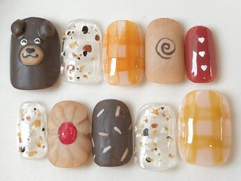 クマさんとお菓子