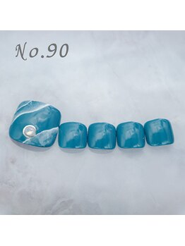 はあとねいる 大阪福島店/フットネイル：No.90
