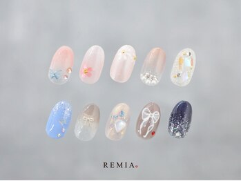 レミア 湘南台(REMIA)の写真/【定期的に新デザイン登場★】カラーチェンジOK♪定額以外のデザインクーポンも有り☆
