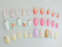 ネイルサロンカラット(nail salon Carat)の雰囲気（個性派からシンプルまで対応できるクリアに注目★#仙台#長さだし）