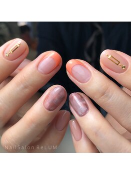 ネイルサロンリルム(ReLUM)/定額￥7400コース