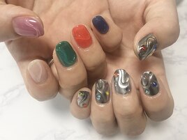 うねうねネイル