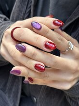 アトリエループ(atelier Loop by shiho)/マグネットネイル