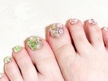 ネイルコレクション ピンク(Nail Collection Pink)/フットジェル付け放題☆ジュエル