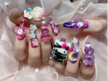 ベリッシモォセンスアーレ/キャラクターハロウィンネイル