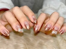 シ ベル 梅田茶屋町店 ネイル(Ci belle)/リボンネイル/韓国ネイル