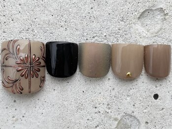 フリークネイル(FREAK Nail)/メタルアンティークFOOT ¥12000
