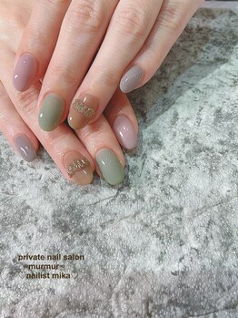 プライベート ネイルサロン マーマ(murmur)/リングネイル