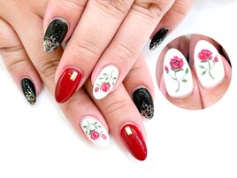ジェル定額￥8990☆薔薇