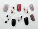 マグネットさくらんぼアート