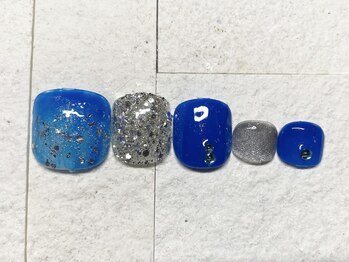 ネイル―ジュ 札幌大通店(nairouge*)/ラメ星ネイル♪