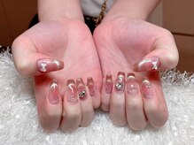 レアネイル 新宿(le'a nail)/チークマグネットネイル
