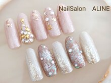 ネイルサロン アリーヌ(ＡＬＩＮＥ)/【定額】トレンドコース￥6500