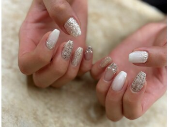 ツイードネイル☆