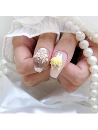 寝そべり3Dネイル