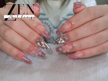 ゼン ネイル デザイン 池袋(ZEN NAIL DESIGN)/* 長 さだしやり放題×つけ放題