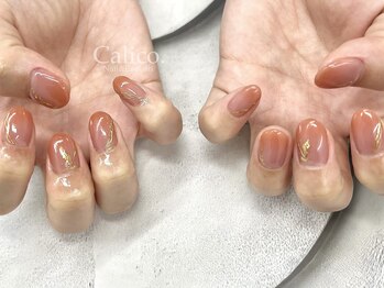 キャリコ(calico)/【ジェル】ニュアンスネイル