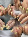 " yellow nail "