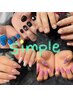 【hand】ちょこっと！シンプルコース　￥6500