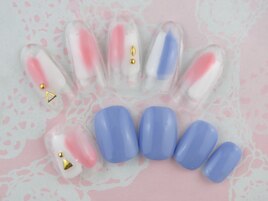 ハンド＆フットお揃いネイル