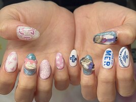 新宿推しネイル 3dネイル