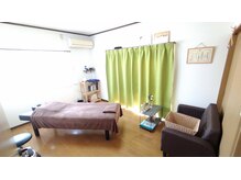 整体院れい(整体院Lei)の雰囲気（純正律ピアノの音楽で、落ち着く空間を作っています。）