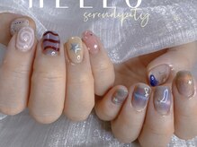 アイゴネイル 錦糸町(Aigoネイル)/大人もかわいい♪スターネイル