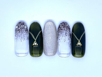 ディーネイル 四条烏丸(D-nail)/3番　2025秋デザインコンテスト