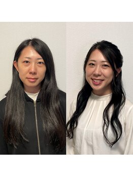 パーソナルサンフラワー(PersonalSunflower)/お客様ヘアメイク Before/After