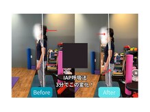 整体や呟熙/IAP呼吸法で姿勢改善