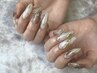 オーナー担当★［hand］大人ニュアンスネイルデザイン定額コース☆ ￥7600