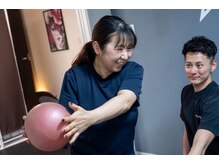 【ダイエット/痩身】パーソナルトレーニングジムNEXT GYM TOKYO駒込・巣鴨店/パーソナルトレーニング風景