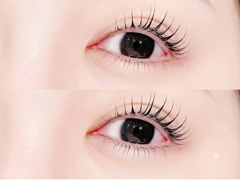 EYE SALON SHIROI TOBIRA 熊本銀座通り【まつげパーマ/パリジェンヌ/眉毛/マツエク】の写真/印象を変える【フラットラッシュ/韓国束感マツエク】ナチュラルなのにハッキリとした目元に♪